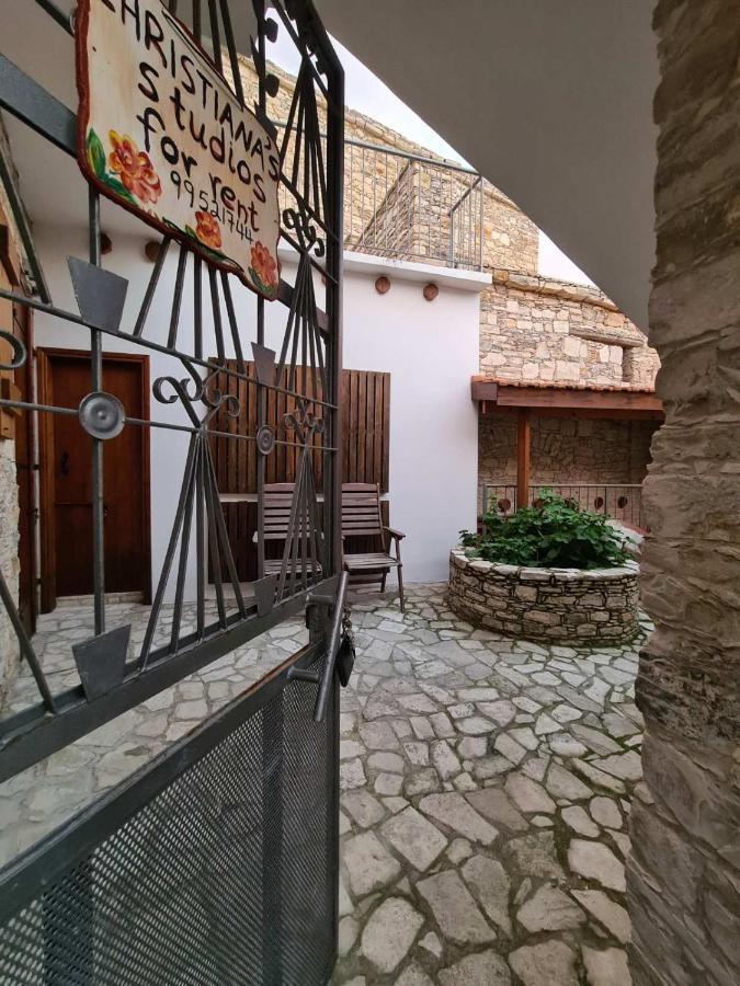 Christiana'S Stone Studios Pano Lefkara Exterior foto